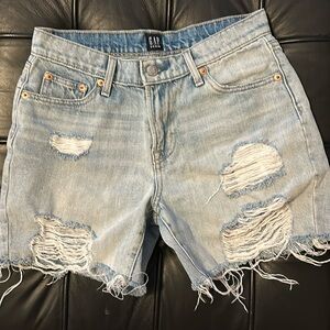 Gap Mid-Rise Denim Shorts